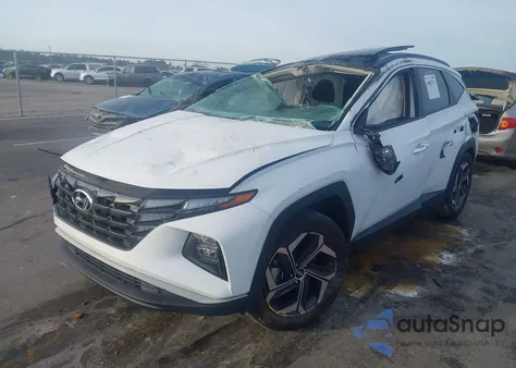2022 Hyundai Tucson Hybrid Sel Convenience z USA, uszkodzony, nr VIN KM8JFCA16NU046858
